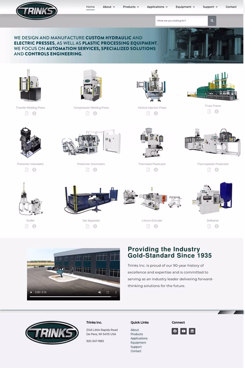 Trinks-Inc Homepage 1440px