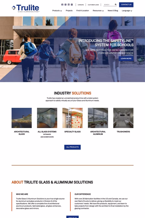 Trulite-Glass-Aluminum Homepage 1440px