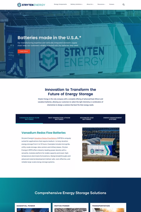 Tulip-Richardson-Manufacturing Homepage 1440px