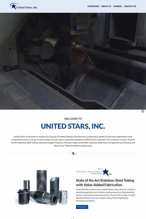 United-Stars Homepage 1440px