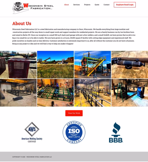 Wisconsin-Steel-Fabrication Homepage 1440px