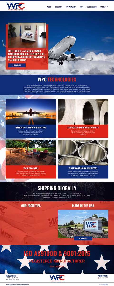 Wpc-Technologies Homepage 1440px