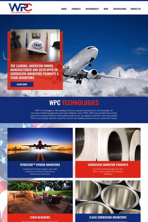 Wpc-Technologies Homepage 1440px