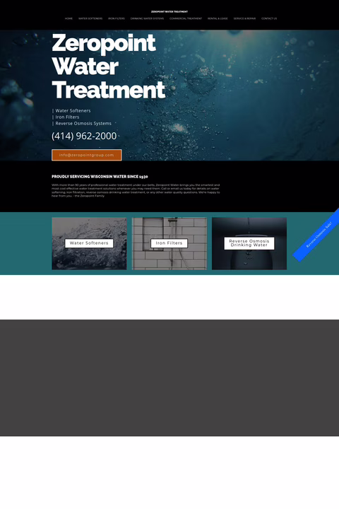 Zeropoint-Manufacturing-Co Homepage 1440px