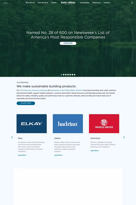 Zurn-Elkay-Water-Solutions Homepage 1440px