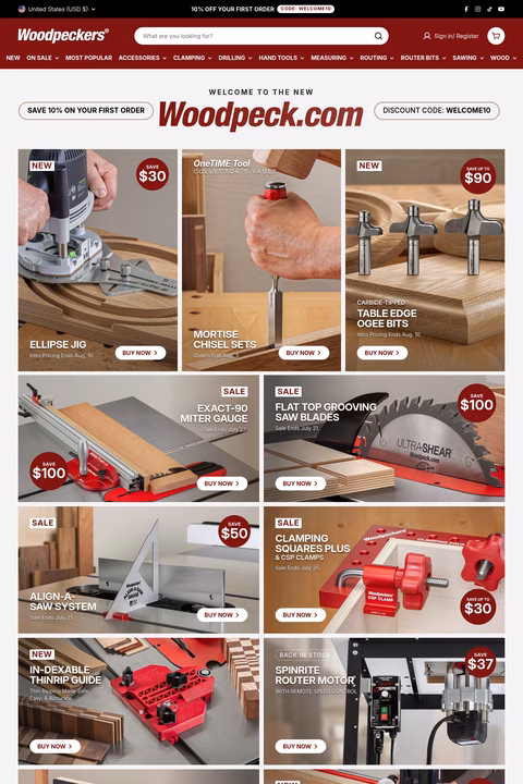Woodpeckers Homepage 1440px