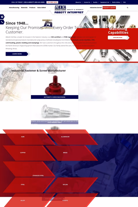 Abbott-Interfast Homepage 1440px