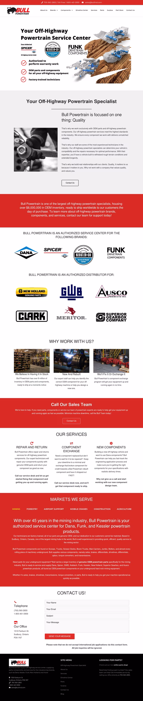 Bull-Powertrain Homepage 1440px