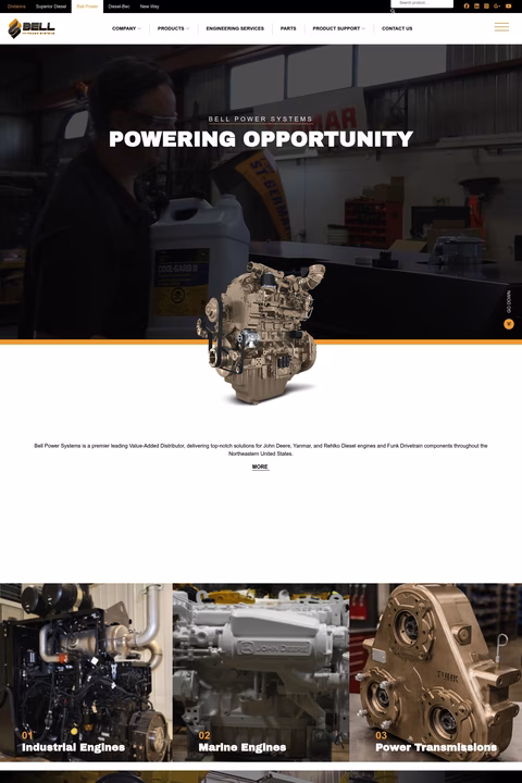 Bell-Power-Systems Homepage 1440px