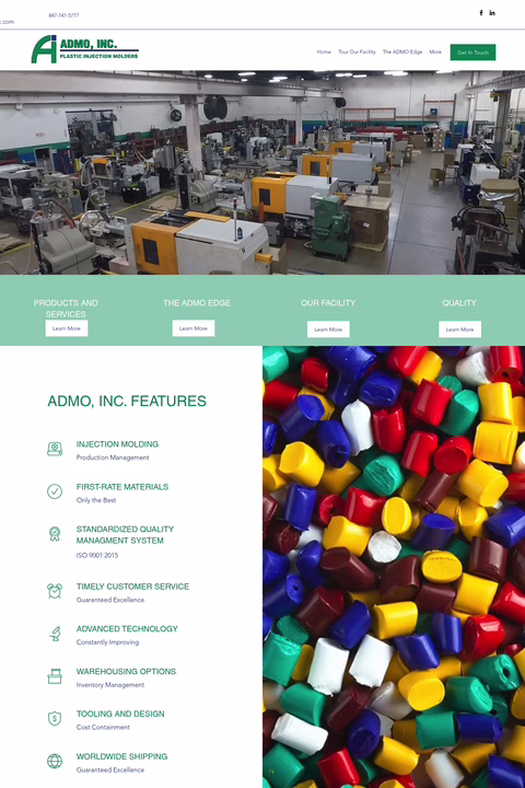 Admo-Inc Homepage 1440px