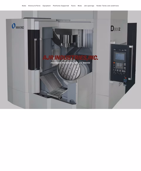 Ajr-Industries Homepage 1440px