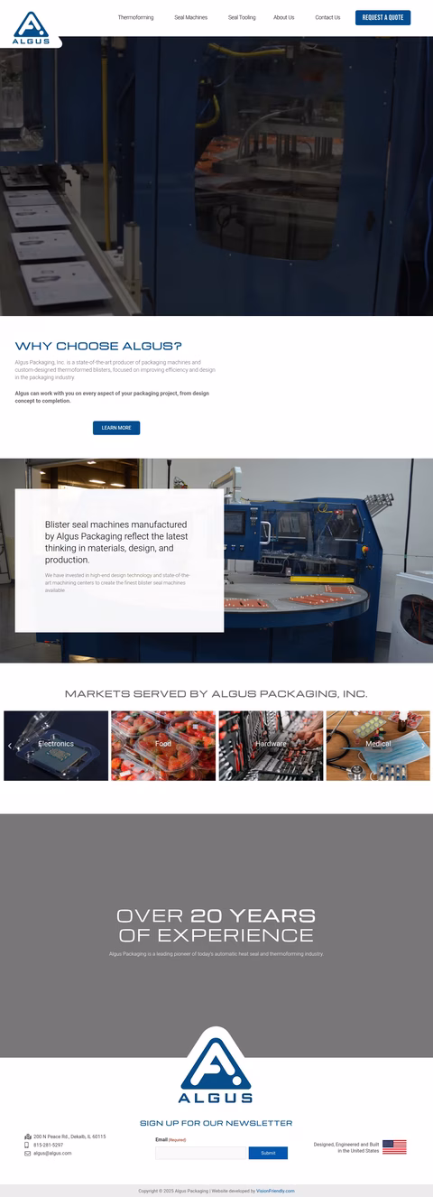 Algus-Packaging-Inc Homepage 1440px