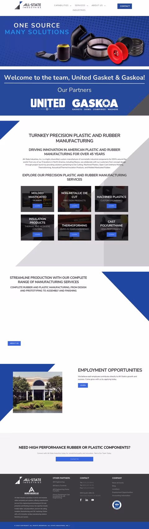 All-State-Industries Homepage 1440px