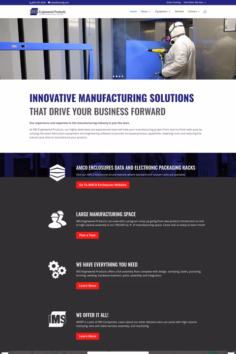 Ims-Engineered-Products Homepage 1440px