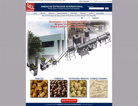 American-Extrusion-International Homepage 1440px