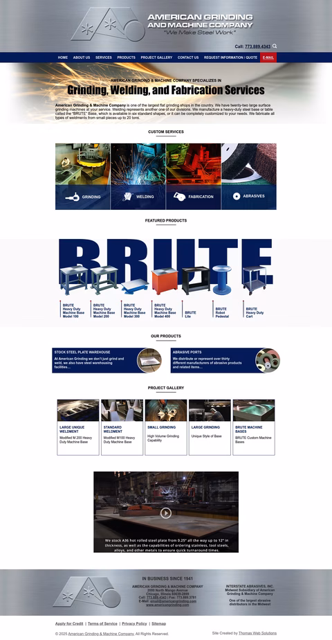 American-Grinding-Machine-Co Homepage 1440px