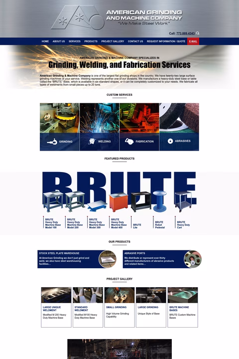 American-Grinding-Machine-Co Homepage 1440px