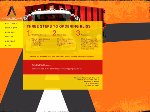 American-Recycling-Disposal Homepage 1440px