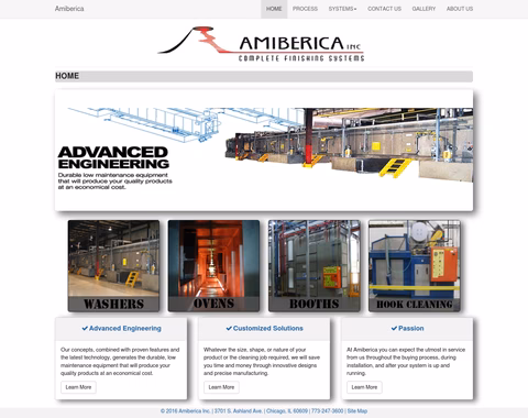 Amiberica Homepage 1440px
