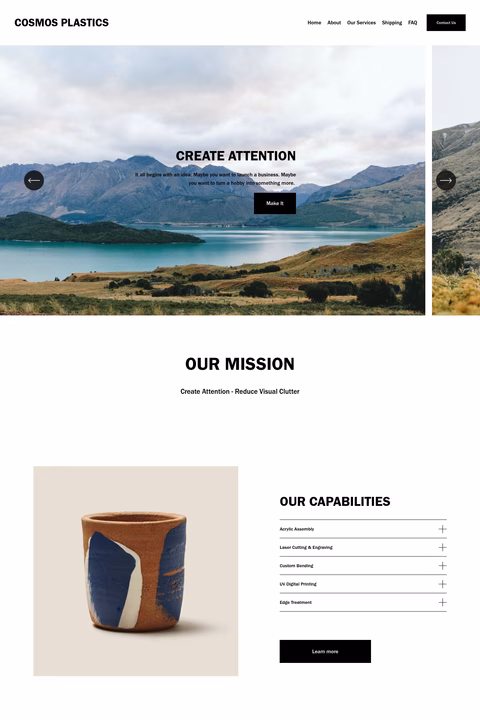 Cosmos-Plastics Homepage 1440px