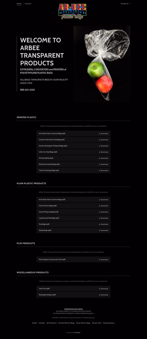 Arbee-Transparent Homepage 1440px