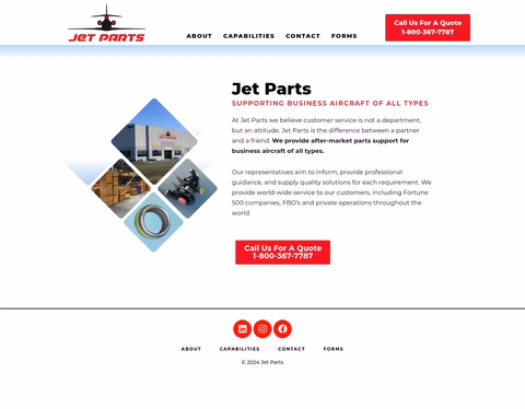 Avant-Aerospace Homepage 1440px