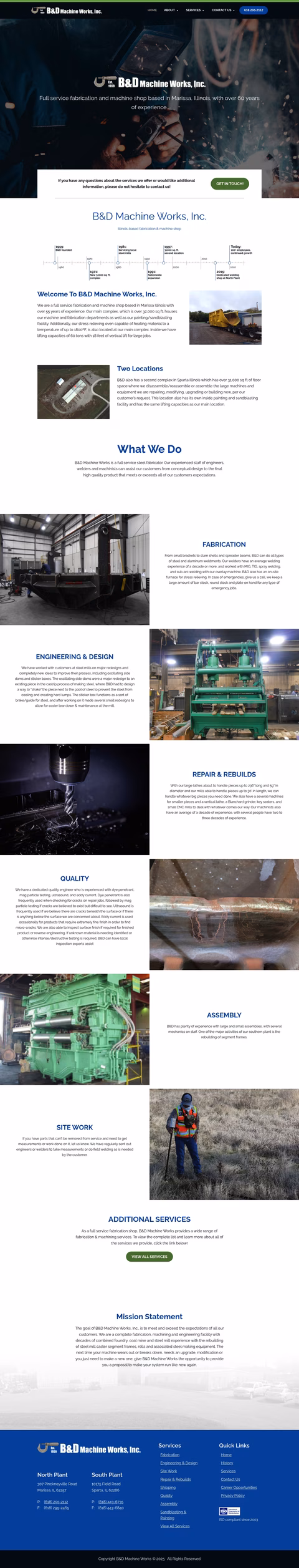 B-D-Machine-Works Homepage 1440px