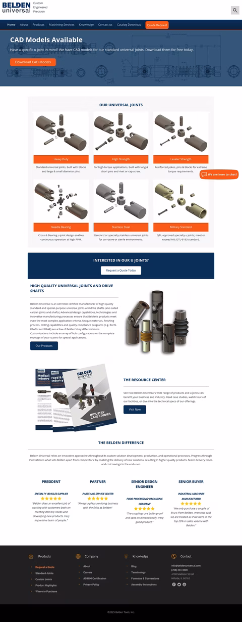 Belden-Universal Homepage 1440px