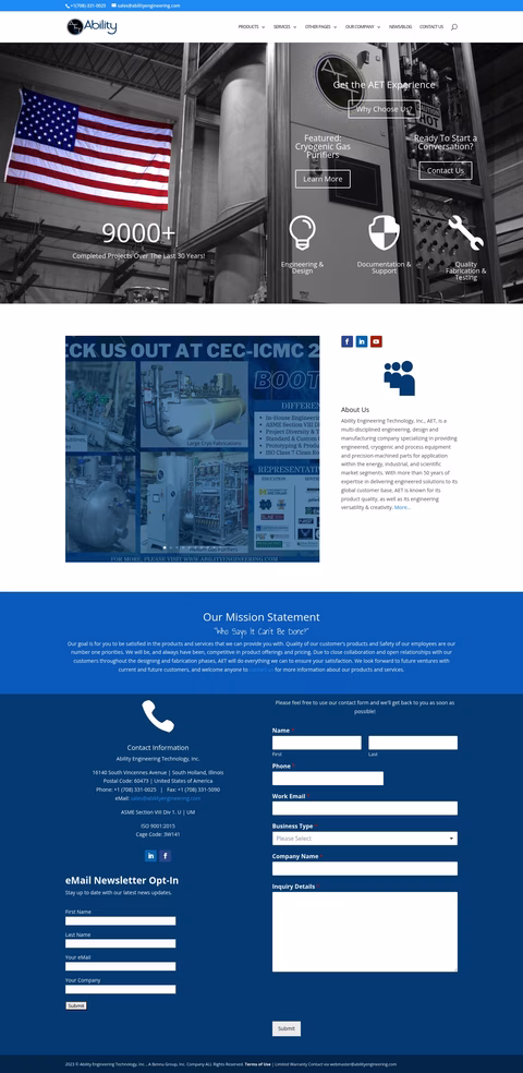 Ability-Engineering-Technology Homepage 1440px