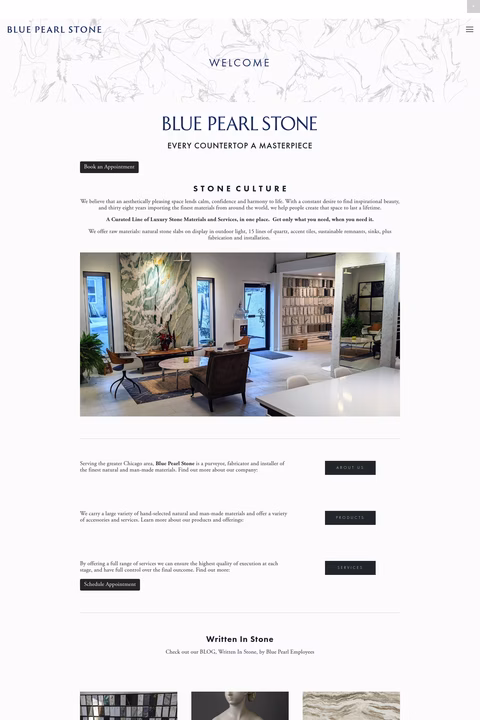 Blue-Pearl-Stone Homepage 1440px