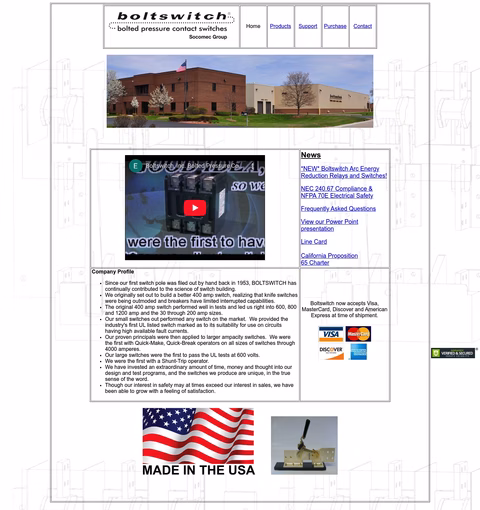 Boltswitch-Inc Homepage 1440px