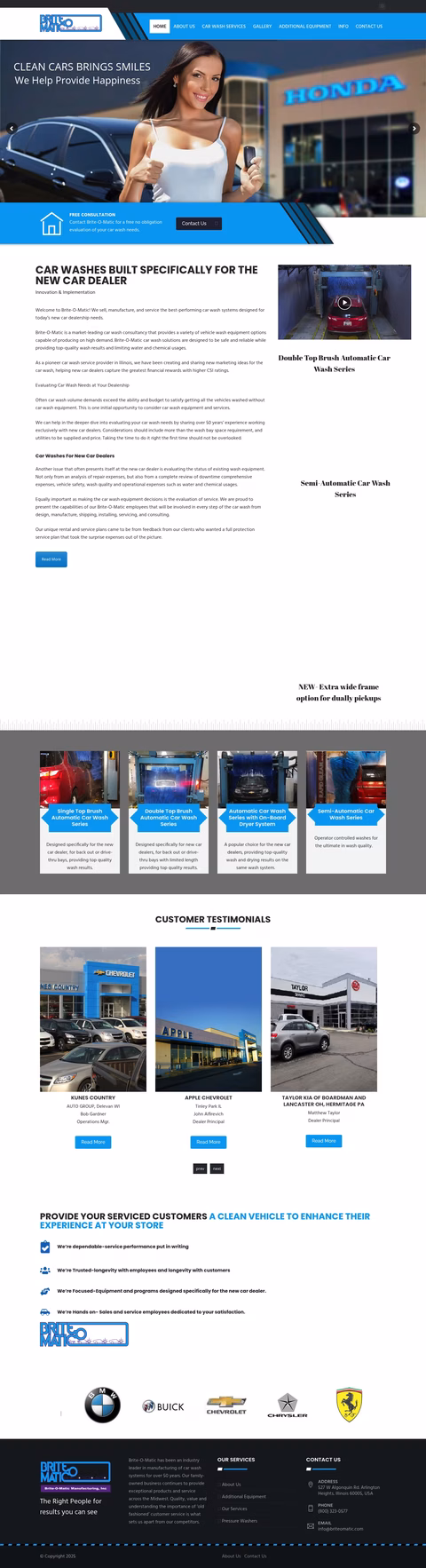 Brite-O-Matic Homepage 1440px