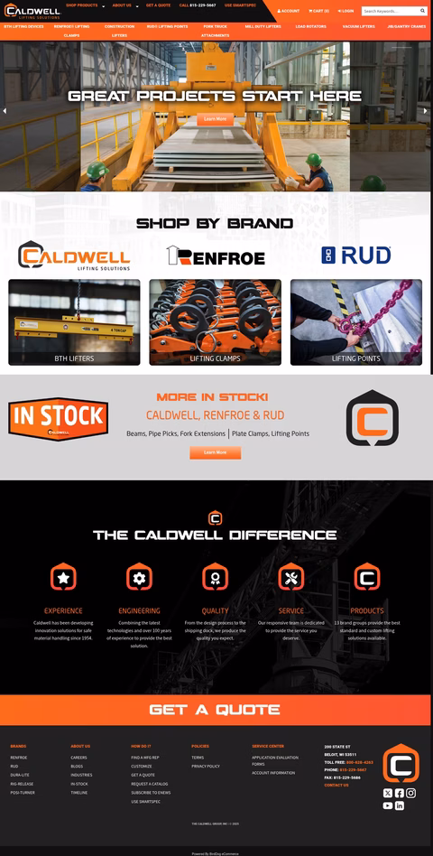Caldwell-Group Homepage 1440px