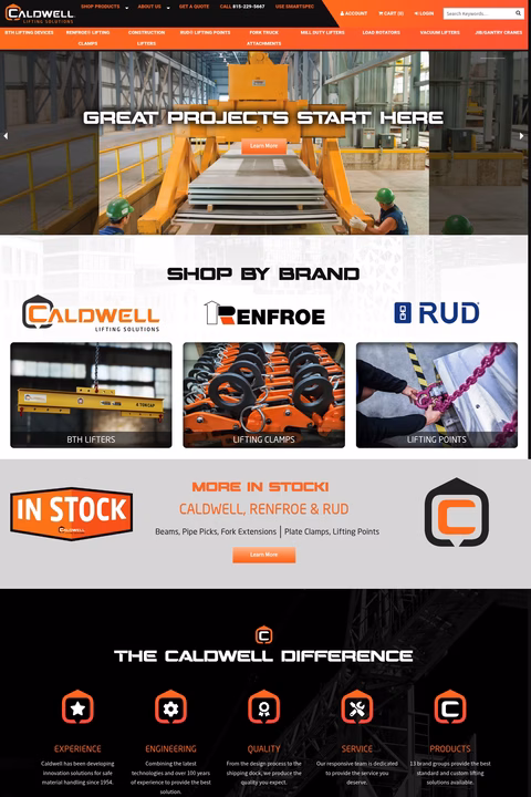 Caldwell-Group Homepage 1440px