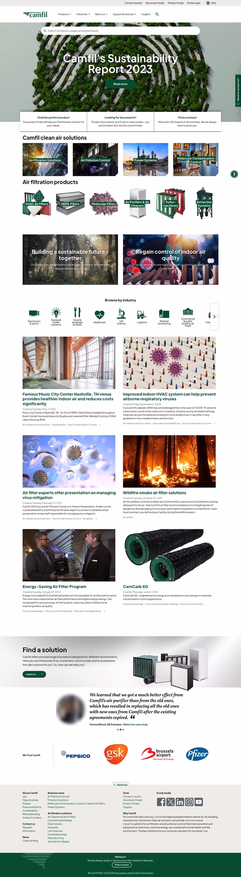 Camfil-Usa En-Us/ 1440px