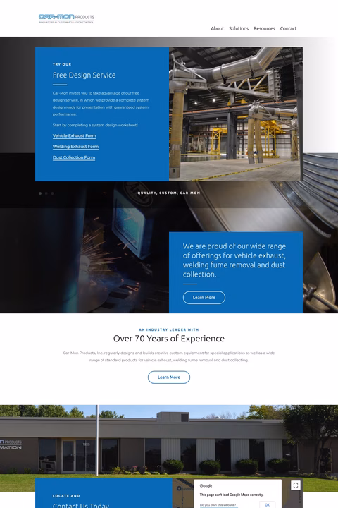 Car-Mon-Products Homepage 1440px