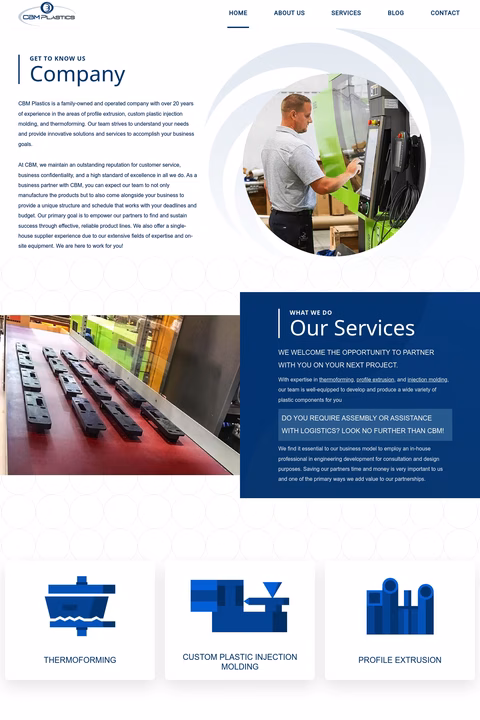 Cbm-Plastics Homepage 1440px