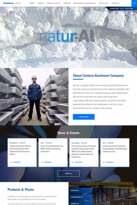 Century-Aluminum Homepage 1440px