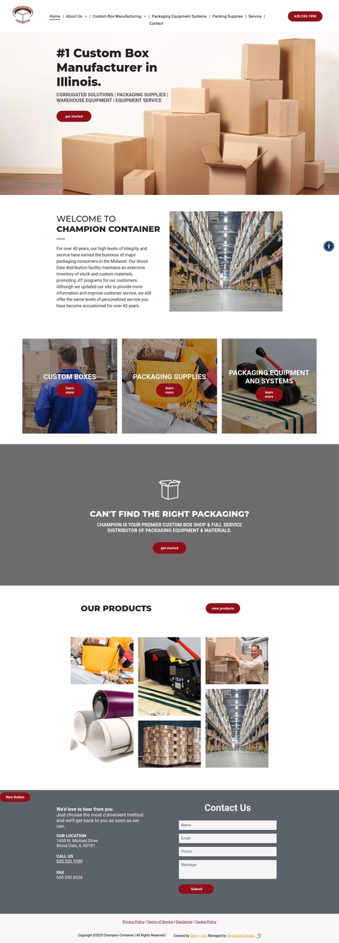 Champion-Container Homepage 1440px