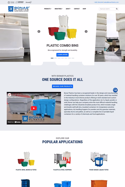 Bonar-Plastics Homepage 1440px