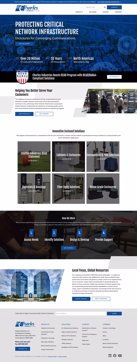 Charles-Industries-Ltd Homepage 1440px