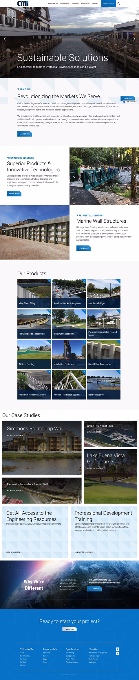 Cmi-Limited Homepage 1440px