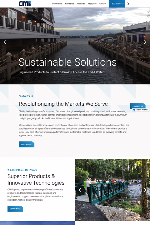 Cmi-Limited Homepage 1440px