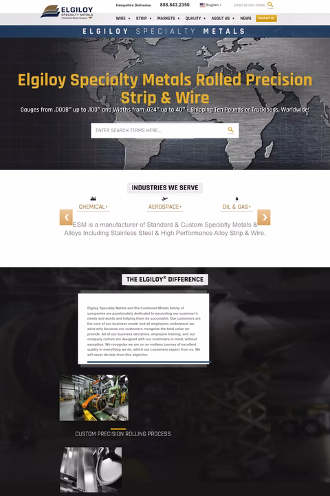 Elgiloy-Specialty-Metals Homepage 1440px