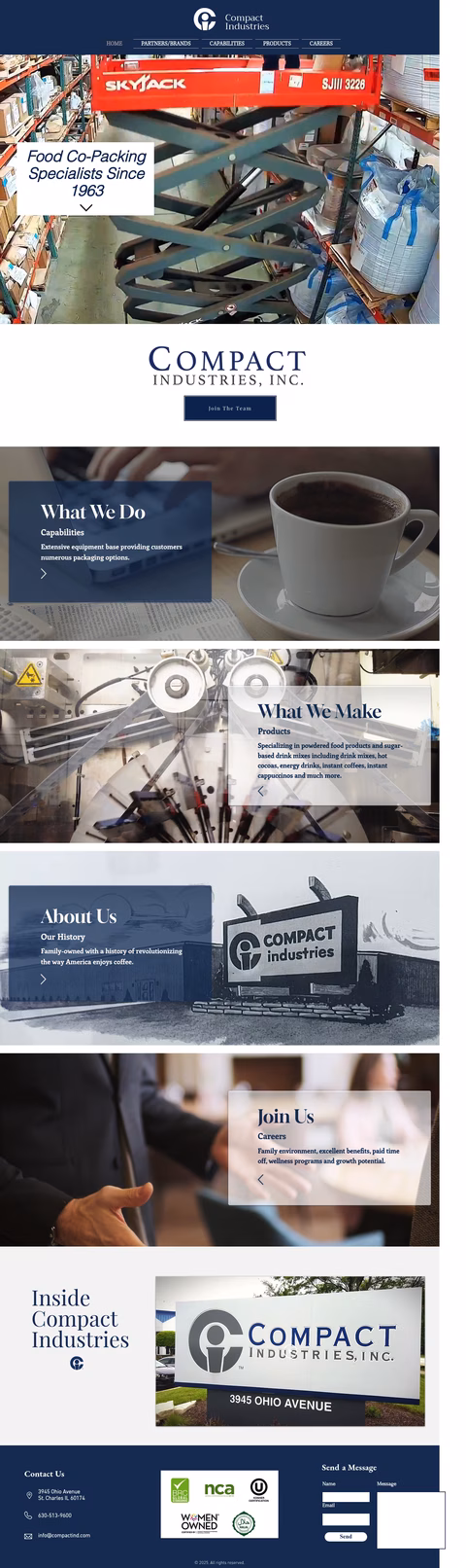 Compact-Industries Homepage 1440px