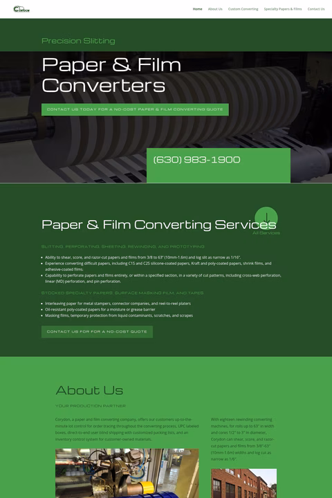 Corydon-Converting-Company Homepage 1440px