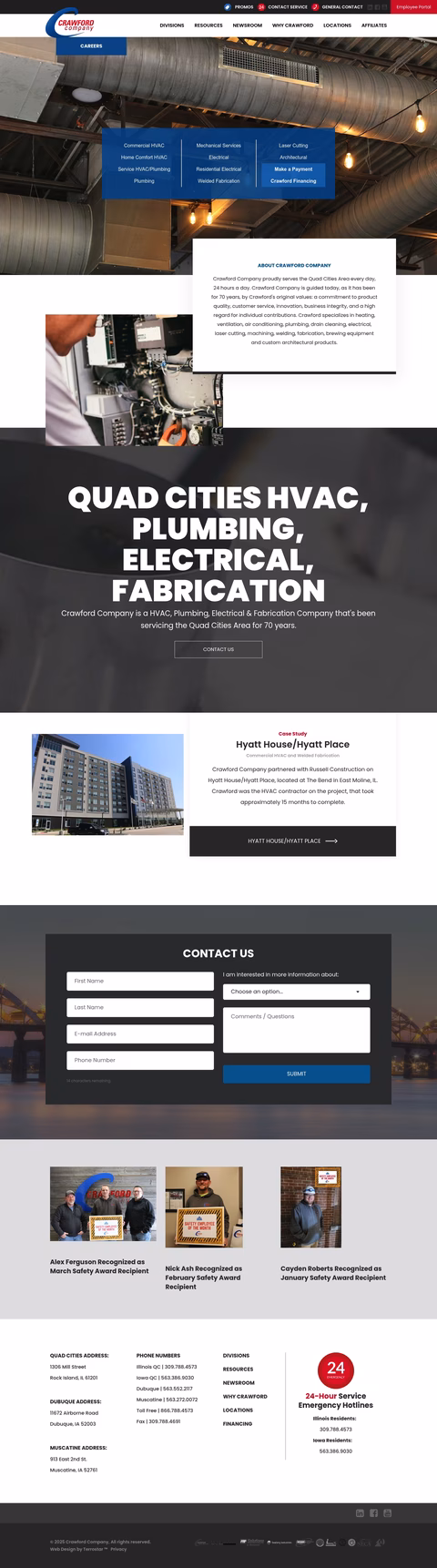 Crawford-Company Homepage 1440px