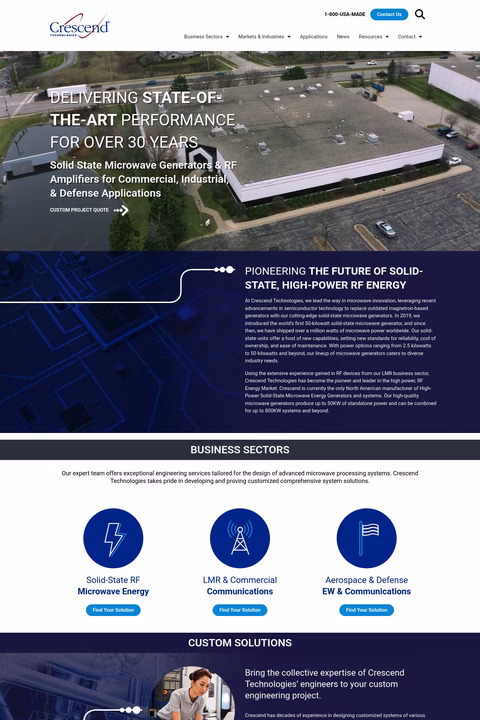 Crescend-Technologies Homepage 1440px