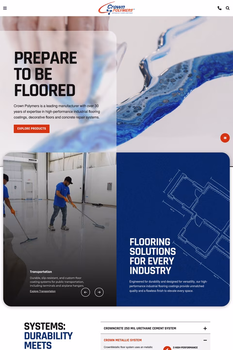 Crown-Polymers Homepage 1440px