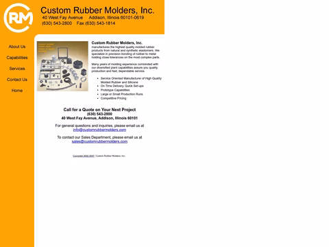 Custom-Rubber-Molders Homepage 1440px
